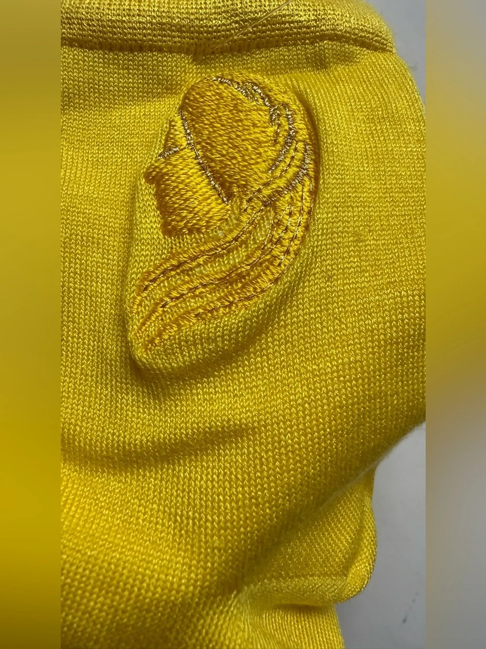 Maria La Rosa Silk Socks Virgo Yellow New